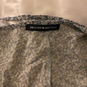 Long Brandy Melville Wrap Dress